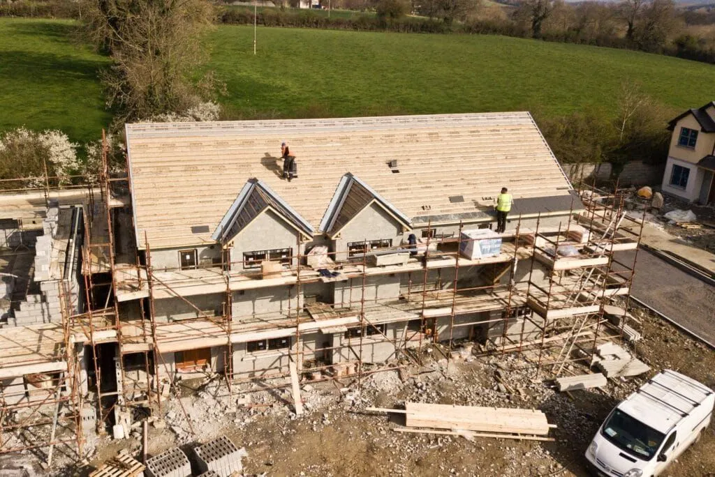 new roof installation