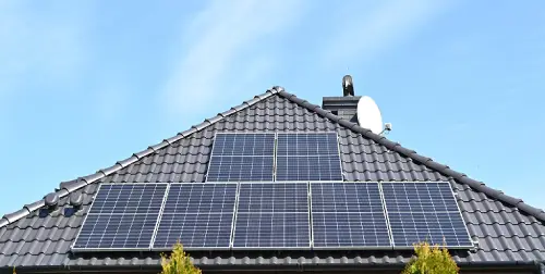 Home 5 solar installation