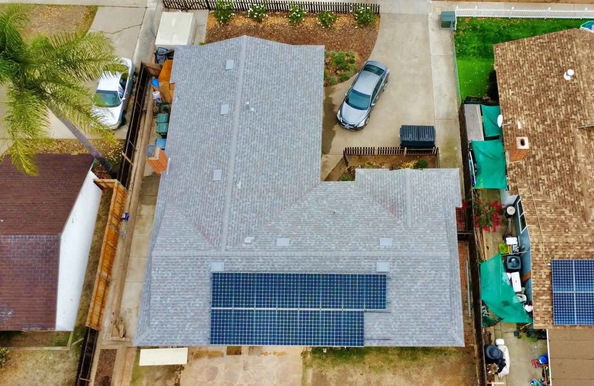 solar panel installation