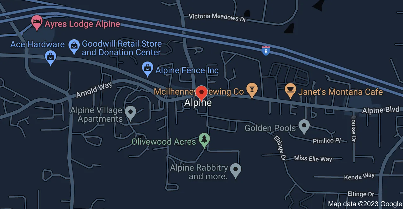 Attic Insulation Service in Alpine, California 4 alpine ca map