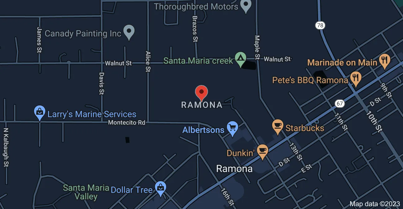 Gutter Installations in Ramona, California 3 ramona ca map