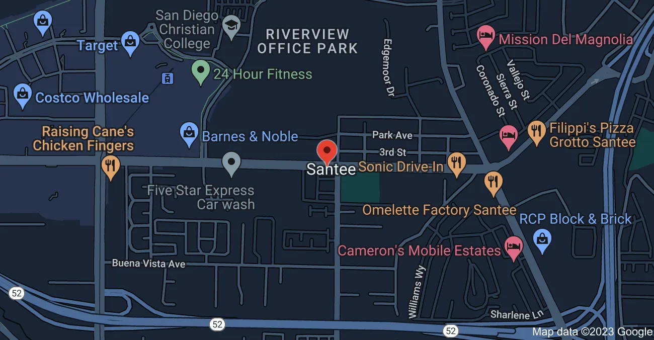 Attic Insulation Service in Santee, California 4 santee ca map