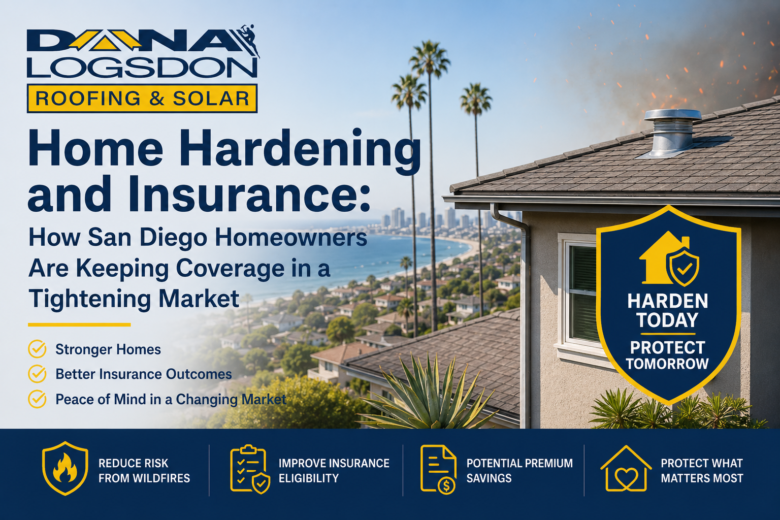 Home Hardening and Insurance: How San Diego Homeowners Are Keeping Coverage in a Tightening Market