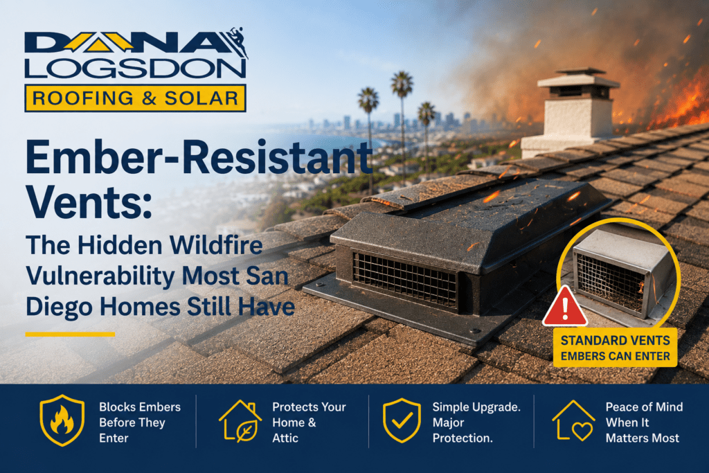 Ember-Resistant Vents: The Hidden Wildfire Vulnerability Most San Diego Homes Still Have 1 The Hidden Wildfire Vulnerability Most San Diego Homes Still Have