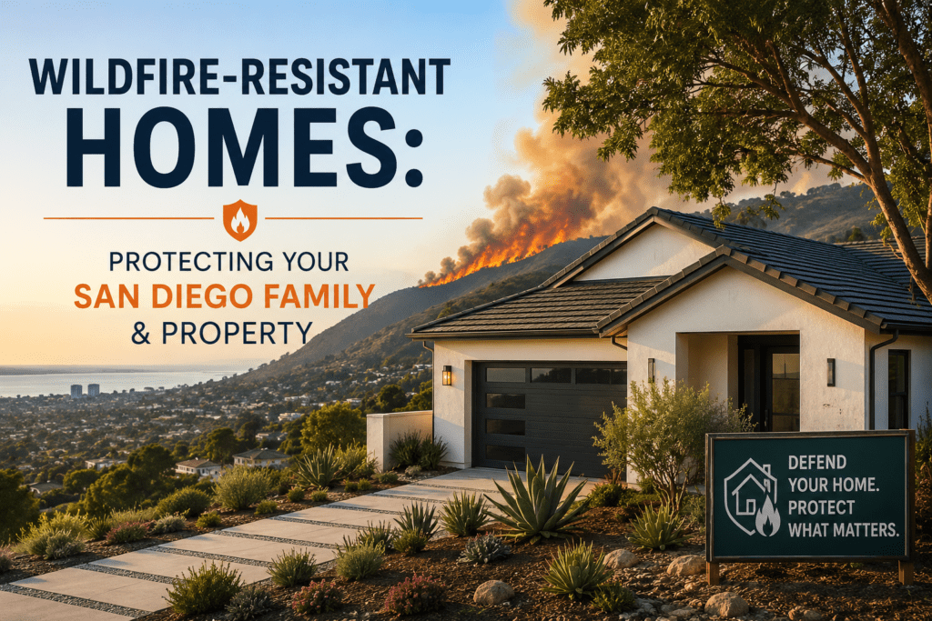 Wildfire-Resistant Homes: Protecting Your San Diego Family & Property